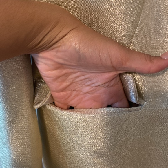 Fashion To Figure Metallic Gold Blazer - Picture 5 of 9